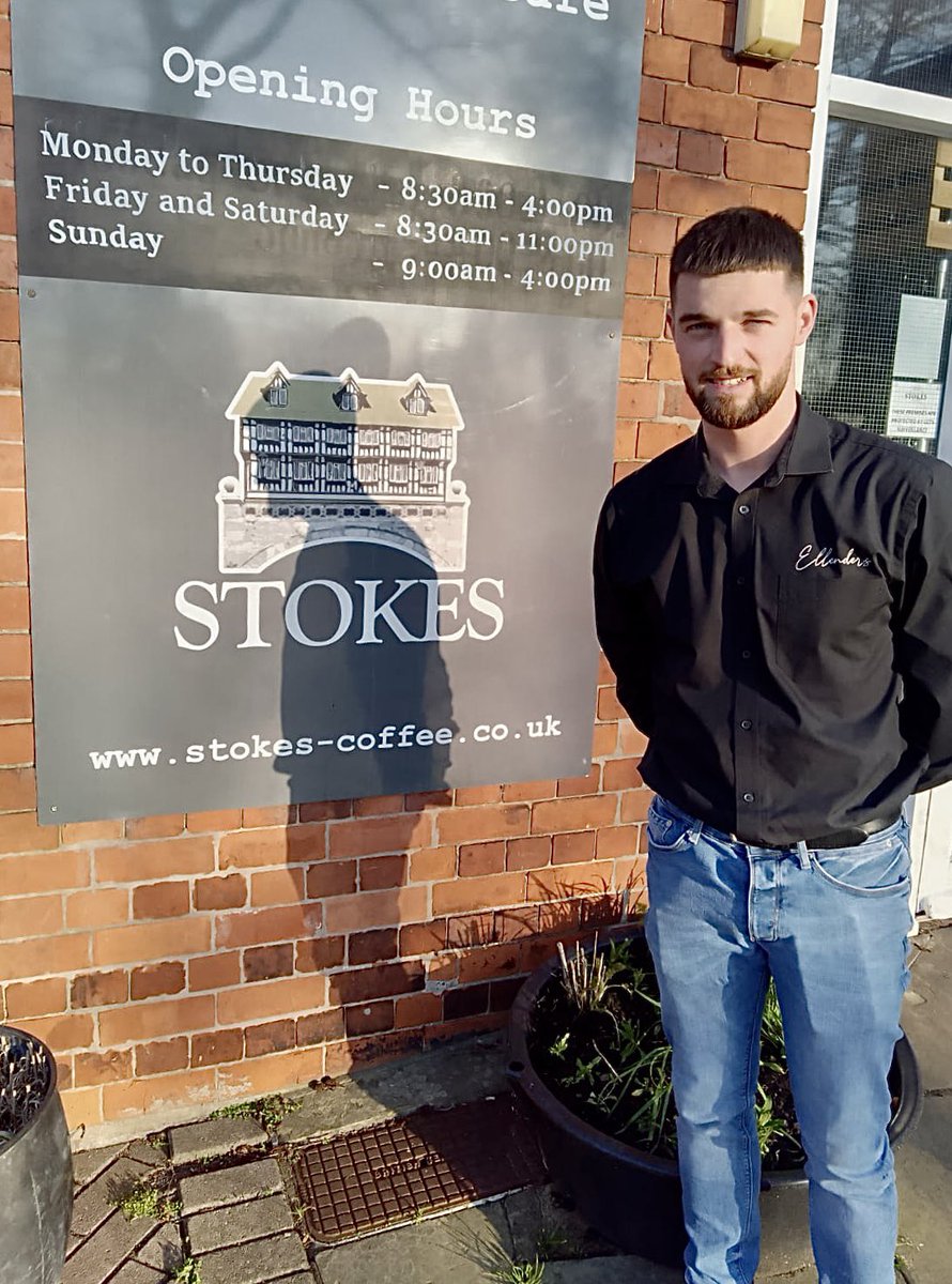 Good luck to our assistant bar and restaurant manager Callum who is taking part in the Stokes Barista championship this evening! There will be three rounds - a technical section, make four basic drinks and create a Signature drink ☕️🫖🤞