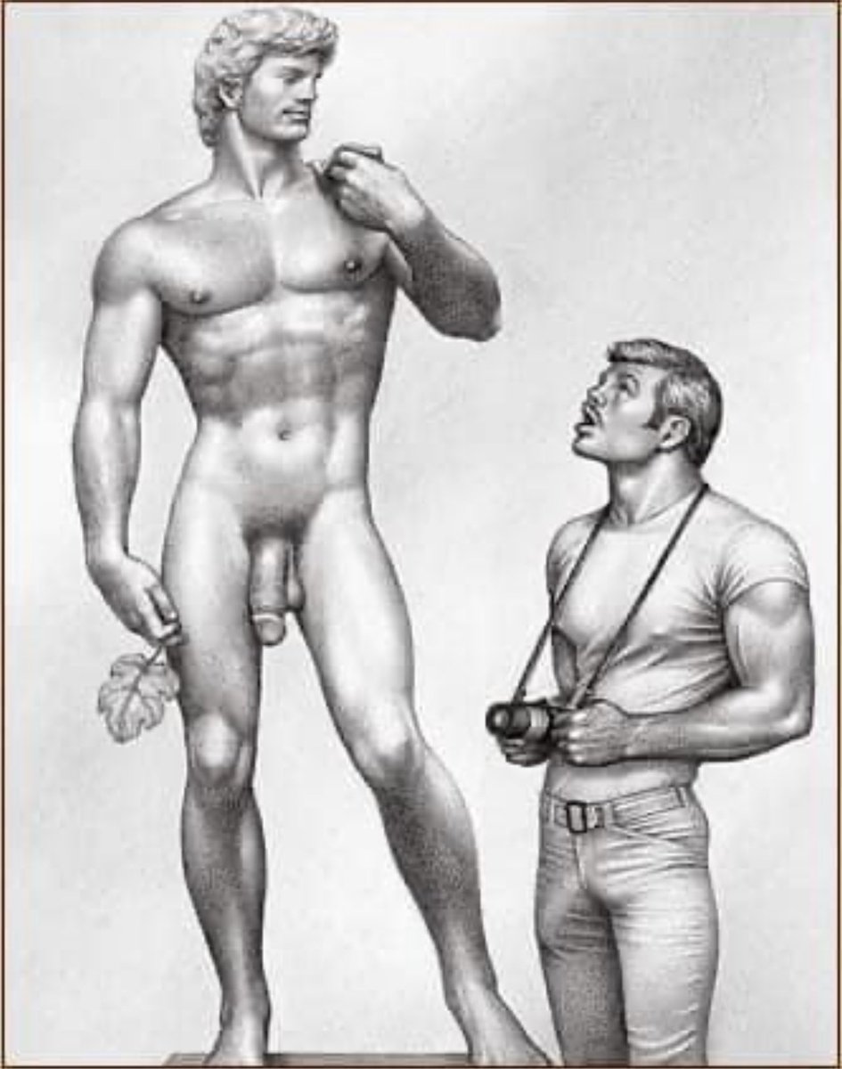 patrixdream's tweet photo. Teach me this!
#artappreciation #commando #gaybulge #tomoffinland #dick #artisntporn #hung #statueofdavid #lovepenis #malenude #cockfan https://t.co/hJFx4LjEup