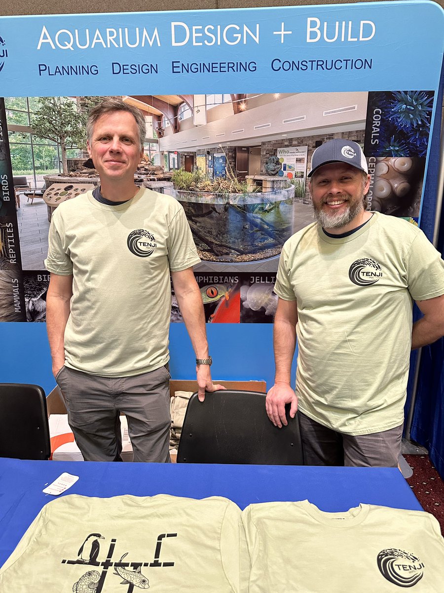 TenjiInc's tweet photo. Reporting live from @AALSOturtle 2023! Be sure to stop by Booth #126 and say hi. We have some fantastic new tshirts and stickers for all visitors! 🐧💚

#TenjiInc #AALSOTurtle #AALSO2023 #Conference2023 #LittleBluePenguins #Milwaukee #Swag https://t.co/y7T9HEmbps