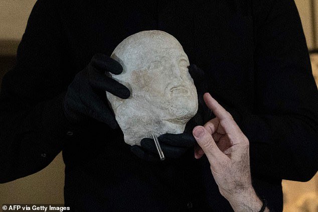 #TheVatican reluctantly handed back artifacts taken from the Parthenon in Athens on Thursday.
Pope Francis described the decision as a 'gesture of friendship'. 

Bishop Brian Farrell - secretary for promoting Christian unity - attended a ceremony in the Acropolis Museum, Greece.