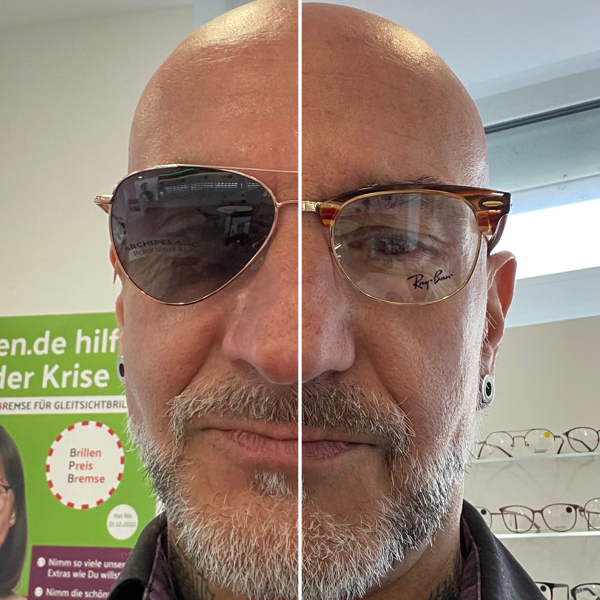 Also entweder oder… Hauptsache ich kann mit beiden was sehen. Jahaaaa…. Die Welt kann ja so scharf sein Baby! #brillen #lookingsharp #linksoderrechts