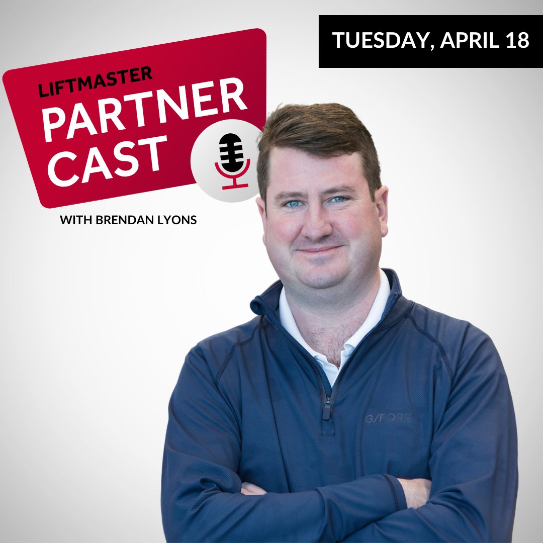 LiftMaster on Twitter "Join us for Partner Cast on 4/18 at 3pm CT for