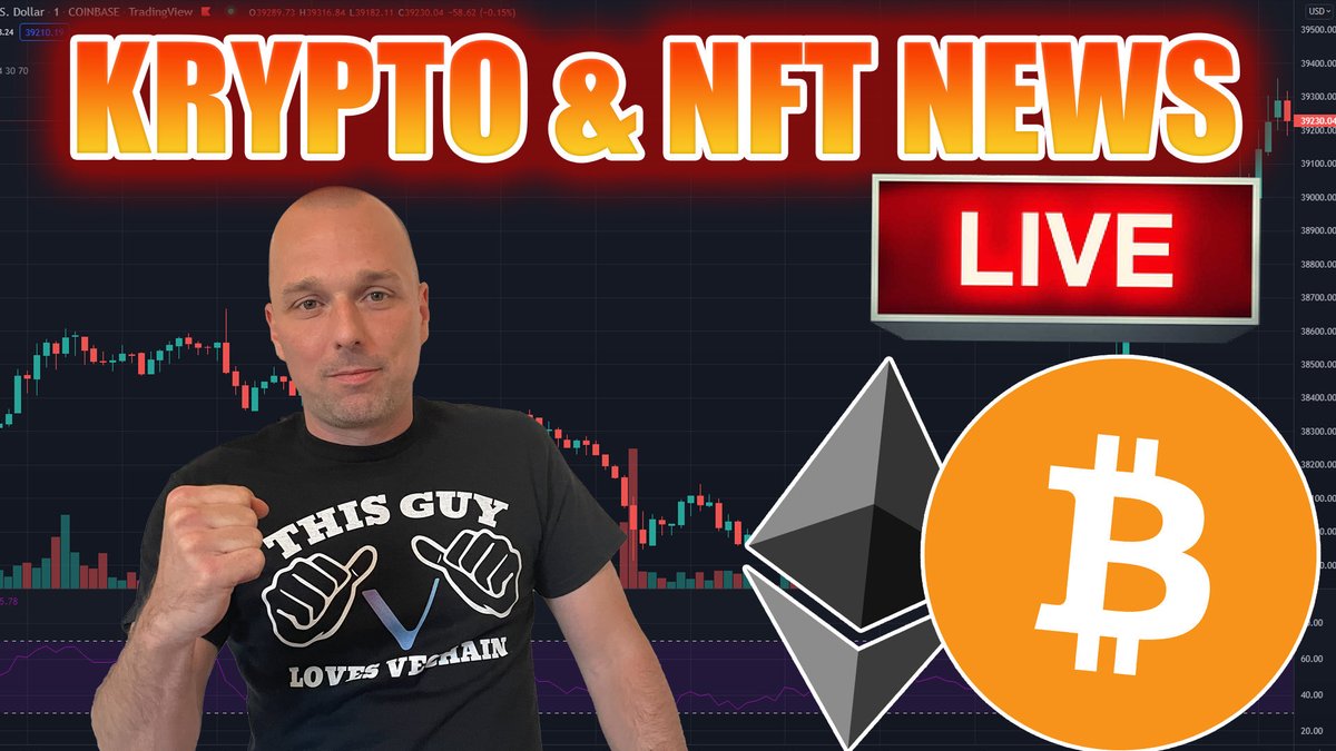 HadyKapi's tweet photo. @crypto_noobz sind heute Abend wieder im #Livestream ab 21:30! 🔴🔴

- #PolkaDot mit wichtigem Update
- #Helium bullish und bearish....
- #Walmart geht ins #Metaverse von #Roblox ! uvm.
 https://t.co/BYySoXRkTy via @YouTube

#CryptoNews #krypto #KryptoNews #nftnews #Bitcoin https://t.co/YB6bTQghFu