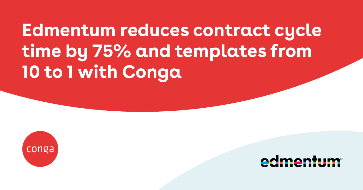 AshleyAtConga's tweet photo. @Edmentum faced clunky processes with order forms and POs, causing delays and manual processes. Implementing Conga Sign and Composer Conga allowed them to boost operational efficiency and increase contract processing speed by 75%. Learn how:  https://t.co/Ygb3zCghGb https://t.co/BnGk22JrjR