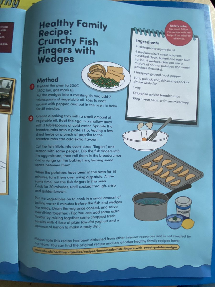 Has your child brought home a Magical @Hull_Museums booklet home yet? Check out our healthy recipes in it as part of @Healthyholshull 

#healthyholidayshull