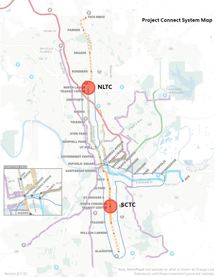 The <a href="/austintexasgov/">City of Austin</a> + <a href="/CapMetroATX/">CapMetro</a> want your input on creating plans for development along key Project Connect corridors! 
💡By March 30: Help prioritize the Station Area Vision Plans for the North Lamar and the South Congress Transit Centers. 
💻Survey at bit.ly/ETODsurvey