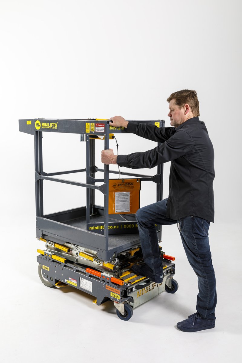 MiniliftsInc's tweet photo. Looking for a reliable, safe and efficient elevated work platform for your hire company? Yes - The Minilift! Made in NZ with top-notch NZ tech, this beauty is the perfect addition to your fleet. #NZMade #NZTech #Minilift #ElevatedWorkPlatform ##WorkSmarterNotHarder https://t.co/osy9nkz9jp