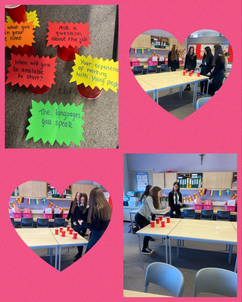 SSHS_ModLangs's tweet image. How do we celebrate completing speaking exams? By playing unpredictables ping pong!🏓🤣 We are so proud of all our linguists in the department for their recent performances!💃🏻💃🏻💃🏻 🇪🇸🇫🇷@StStephensHS @DavidKillin