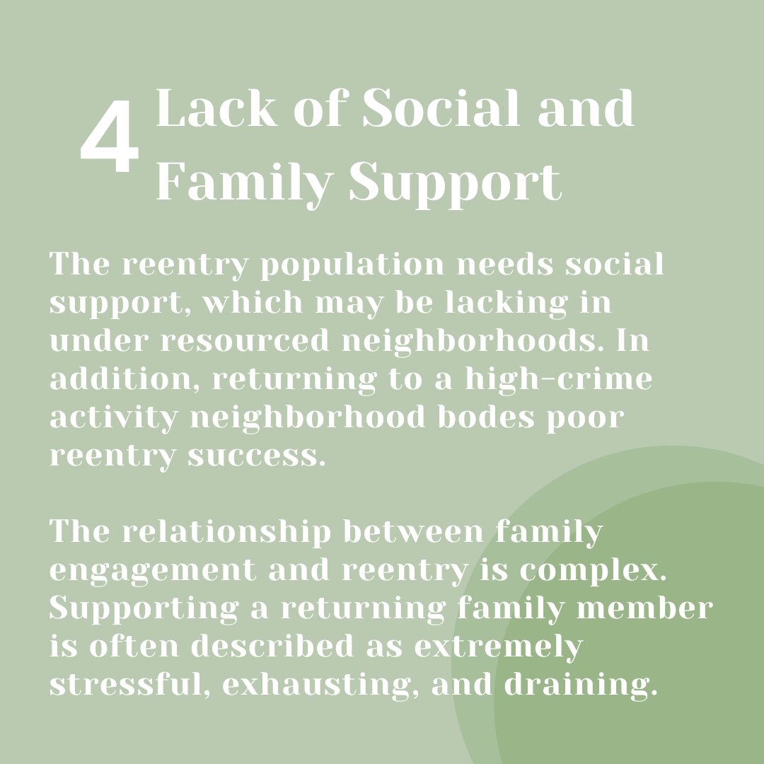 Being released from incarceration affects a person's ability to secure basic needs such as health, housing, employment and support.  #meljcenter #nonprofit #endmassincarceration #realreentry #postincarceration