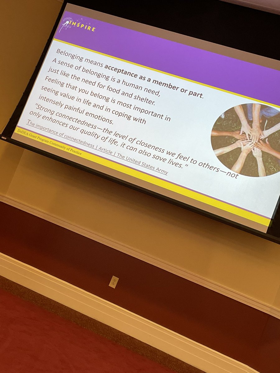 Navigating the rebound in education starts with SEL…. Thanks Dr. Ransom for your thoughts during your session at the <a href="/dodeagrants/">DoDEA ETAC</a> Mid-Atlantic Region CoP meeting @NancyHRowland