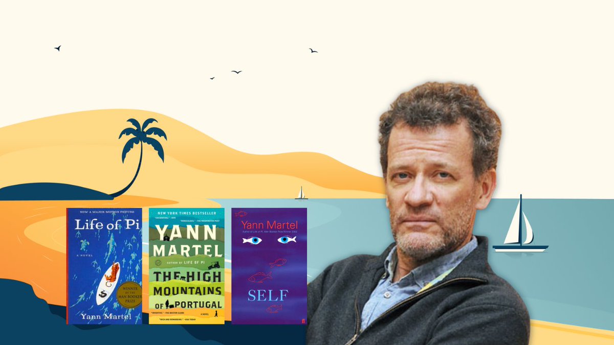 thenovelry's tweet image. Our writers are currently enjoying a Live Q&amp;amp;A with the Booker Prize-winning author of Life of Pi, Yann Martel. Here are some highlights!

"There's a difference between a story and an anecdote. A story has stamina" — Yann Martel