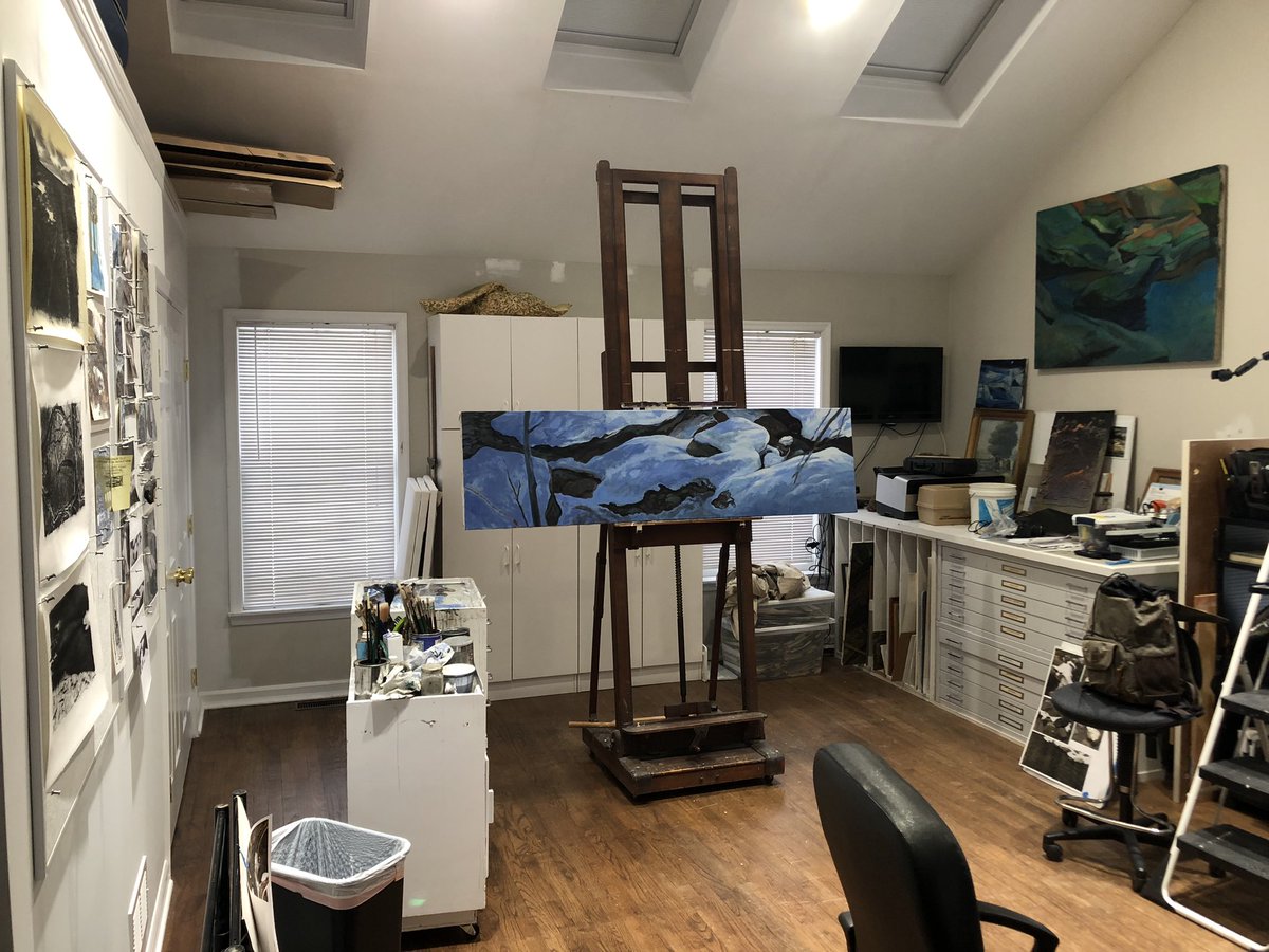 marcphares's tweet photo. @bluefley My analog creative space. Solar powered skylight shades:) https://t.co/D3xGWPGSF2