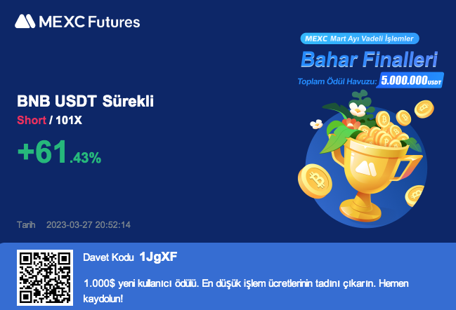 #BNB 101x Short

#Bitcoin #BTC #Eth #BNB #XRP #ADA #gns #DOGE #Ripple #neo #LTC #Shib #GTC #ETC #trb #MASK #GRT #DF #Magic #CFX #APE #jasmy #ALGO #JOE #CHESS #Lina #MDT #KMD #RAD #CELP #NMR #Lina #Ren #Dodo #Omg #iris #Eos #Qtum

detaylı bilgi için DM üzerinden iletişime geçiniz.