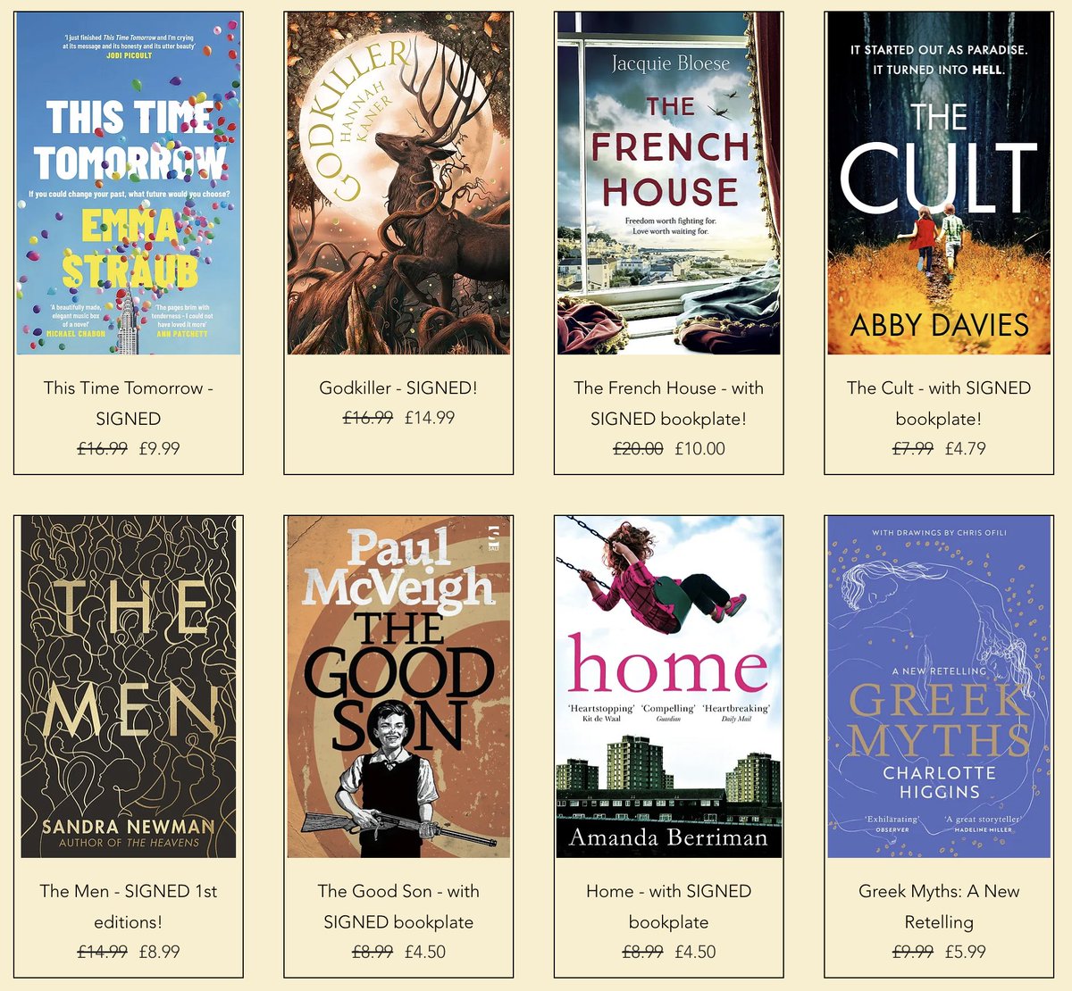 foxlanebooks's tweet image. Lots more brilliant #BOOKS added to our #FICTION #SALE

How can you resist?  There are even some #SIGNED books in there!

Have a look to see what else we have (please RT, it's very quiet for sales at the mo)

foxlanebooks.co.uk/fiction-sale