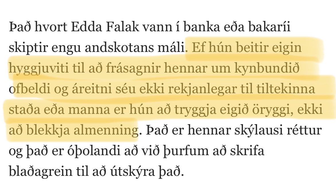 Edda Pétursdóttir tweet media