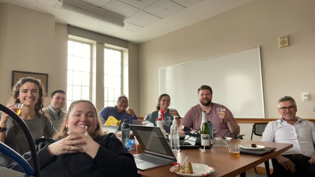 The lab is celebrating Rich being named a Provost Professor!