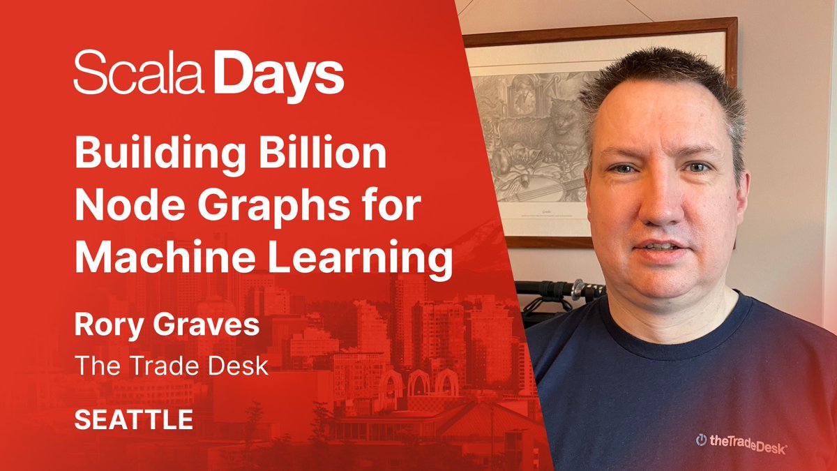 scaladays's tweet image. 🗣️ @a_dev_musing from @TheTradeDesk will share his experience working with graphs at a large scale. Learn to define graphs, inject raw data, execute GraphML algorithms, & make it scalable to run for production workloads at #ScalaDays Seattle!
Learn more: scaladays.org/seattle-2023/