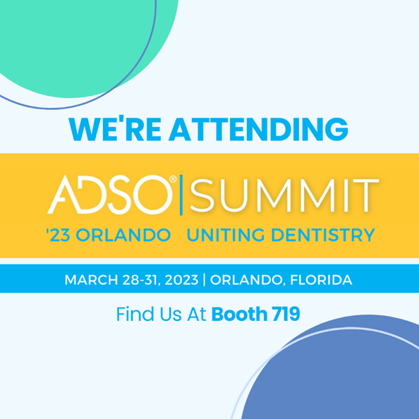 dentistry_one's tweet photo. We will be in Orlando at the Association of Dental Support Organizations (ADSO) Summit this week from March 28-31!

For more information visit: https://t.co/QCwdiBfGbO 

#DentistryOne #ADSOSummit2023 #OralHealth #DentalHealthcare #Teledentistry #DSO

@ https://t.co/cbYSryhTai