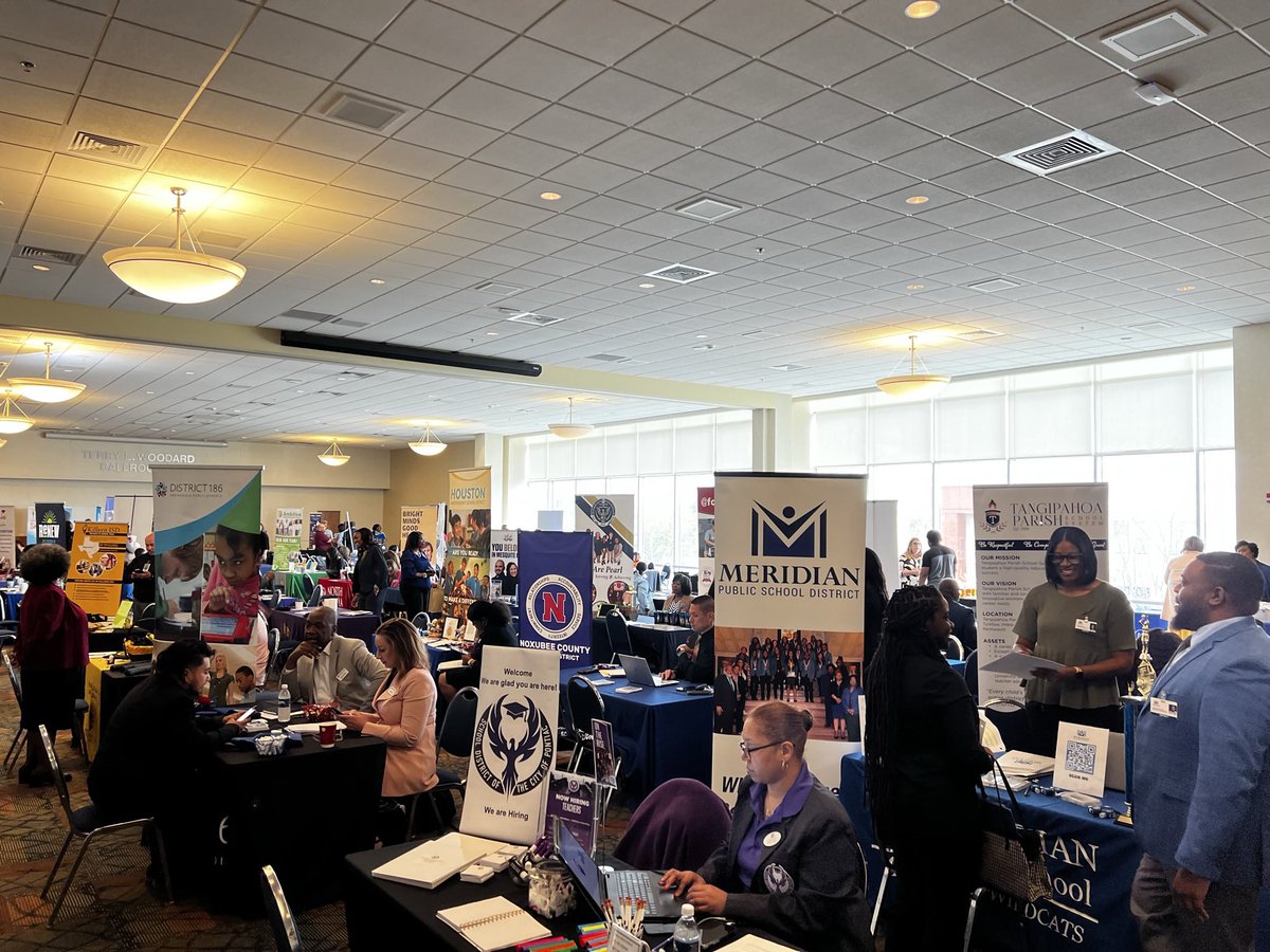 tigers2work's tweet photo. More pictures from Teacher Recruitment Day 2023! #JSU #jacksonstate https://t.co/it0qJVMTKE