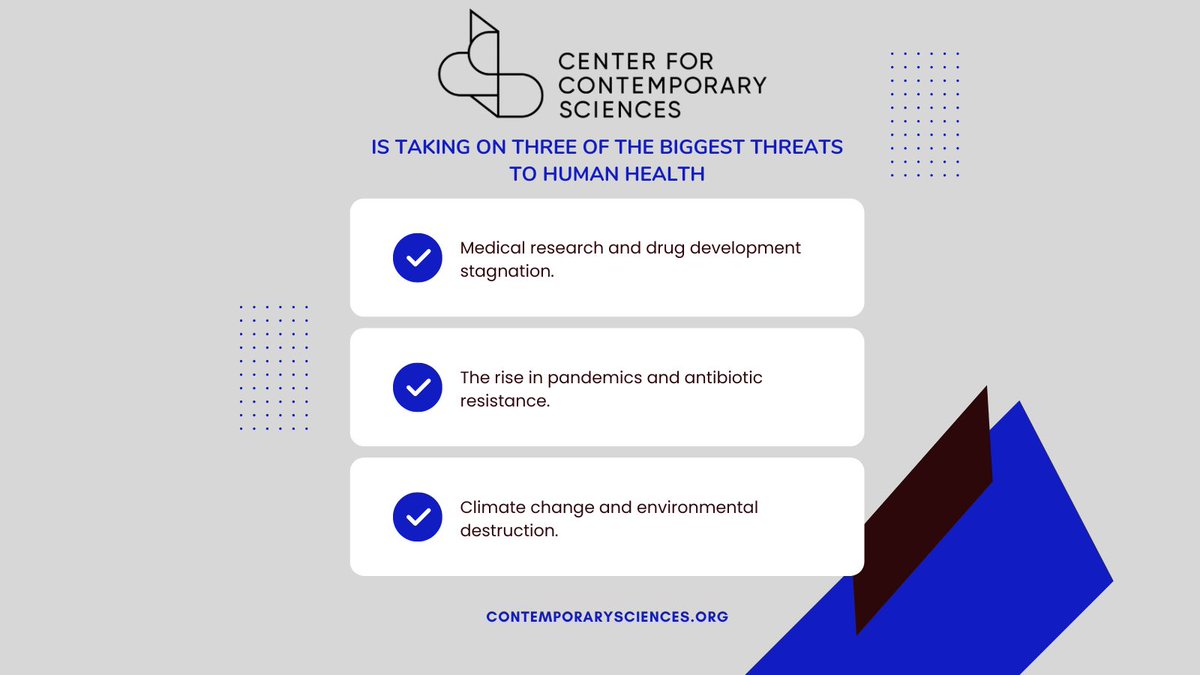 Contemp_Sci's tweet photo. CCS is proud to share our new expanded mission. Using science to unlock the power of science to find solutions that improve the health &amp; wellbeing of humans, animals, and the planet.

#drugdevelopment #medicalresearch #pandemicprevention #humanhealth #environmentaldestruction https://t.co/GsCo4TyUU1