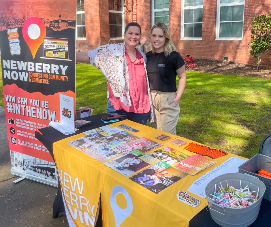 We had a great time last Thursday at the Newberry College Career Fair connecting with students and sharing what we do!

 #newberrynow #supportsmallbusiness #shoplocal #newberrylivingmagazine #connectingcommunity