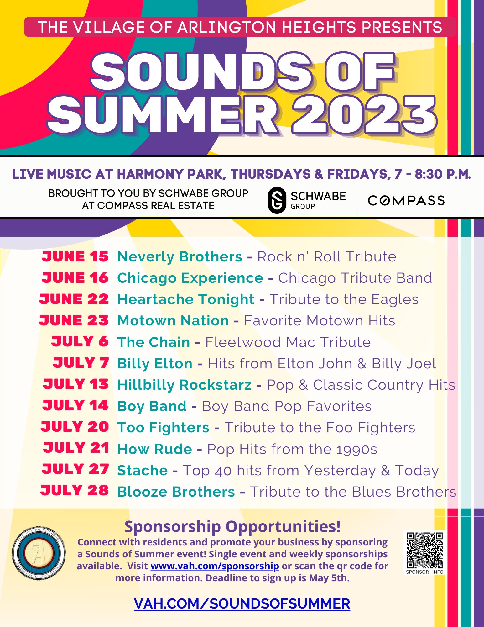 Arlington Heights Sounds Of Summer 2025