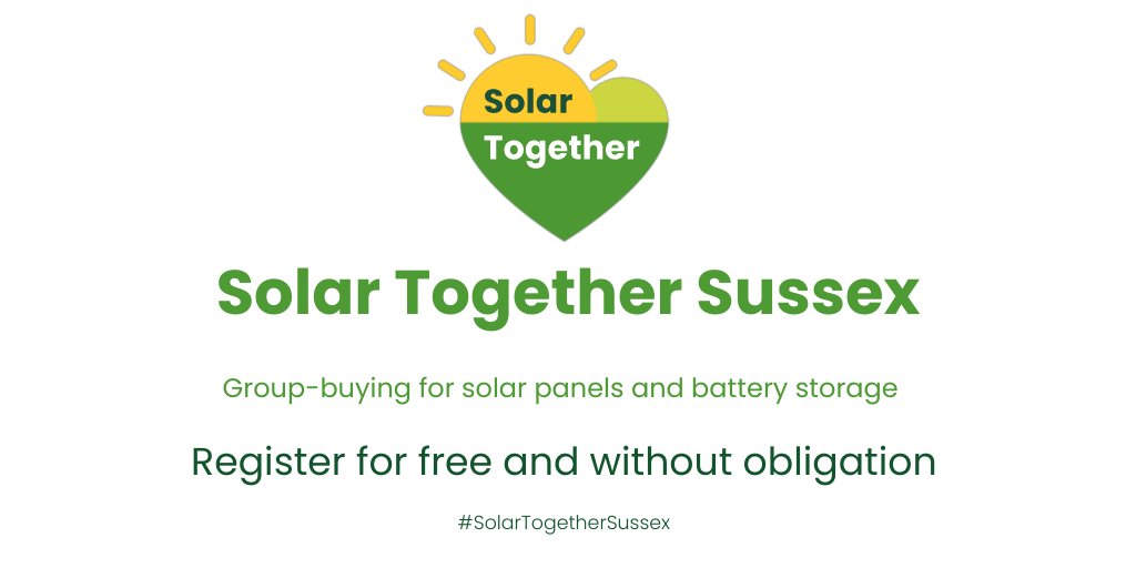 Do you want a high-quality solar installation at a competitive price? Register here for free and without obligation 
bit.ly/3K0aXPa
#WestSussexClimateAction #batterystorage #solarpanels #solarpv