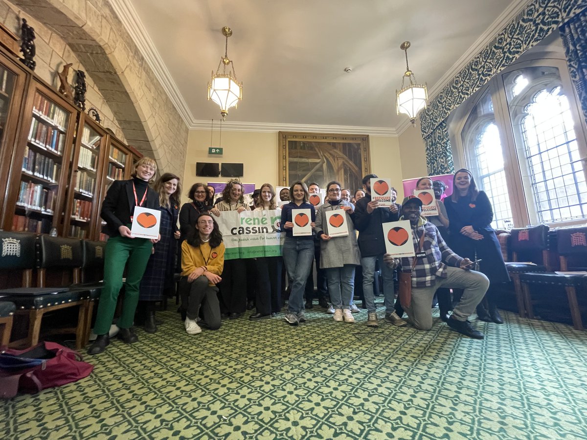 In advance of the Refugee Ban Bill's committee stage this evening, we joined a coalition of organisations led by <a href="/RefugeeTogether/">Together With Refugees 🧡</a> to brief MPs on the horrors of this Bill. 

There's still time to tell your MP to stand up to the Bill here: detentionaction.e-activist.com/page/124503/ac…
