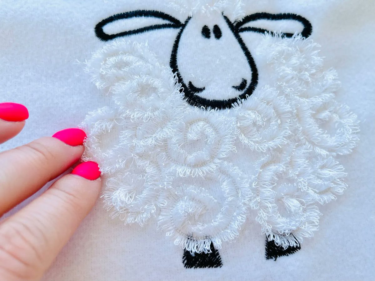 artapli's tweet photo. Fluffy Sheep
https://t.co/lgk9lfgF16
#machineembroiderydesign #machineembroidery #embroidery #embroiderydesign #machinebroderie #bordado #Stickdatei #fur #fluffy #chenille #fringed #lamb #sheep #fringe #ITHembroidery #InTheHoop #farm #animal #kids #baby #artapli #etsyfinds https://t.co/E0EE8sILgo