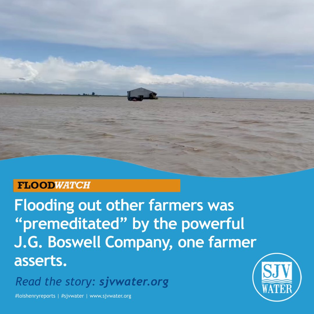 SJVWater's tweet photo. #jgboswell #jgboswellcompany #sjvfloods #sjvflooding #tularelake #tularelakereemerges https://t.co/7Ndf9Uc06t https://t.co/K4UCXLv9Mm