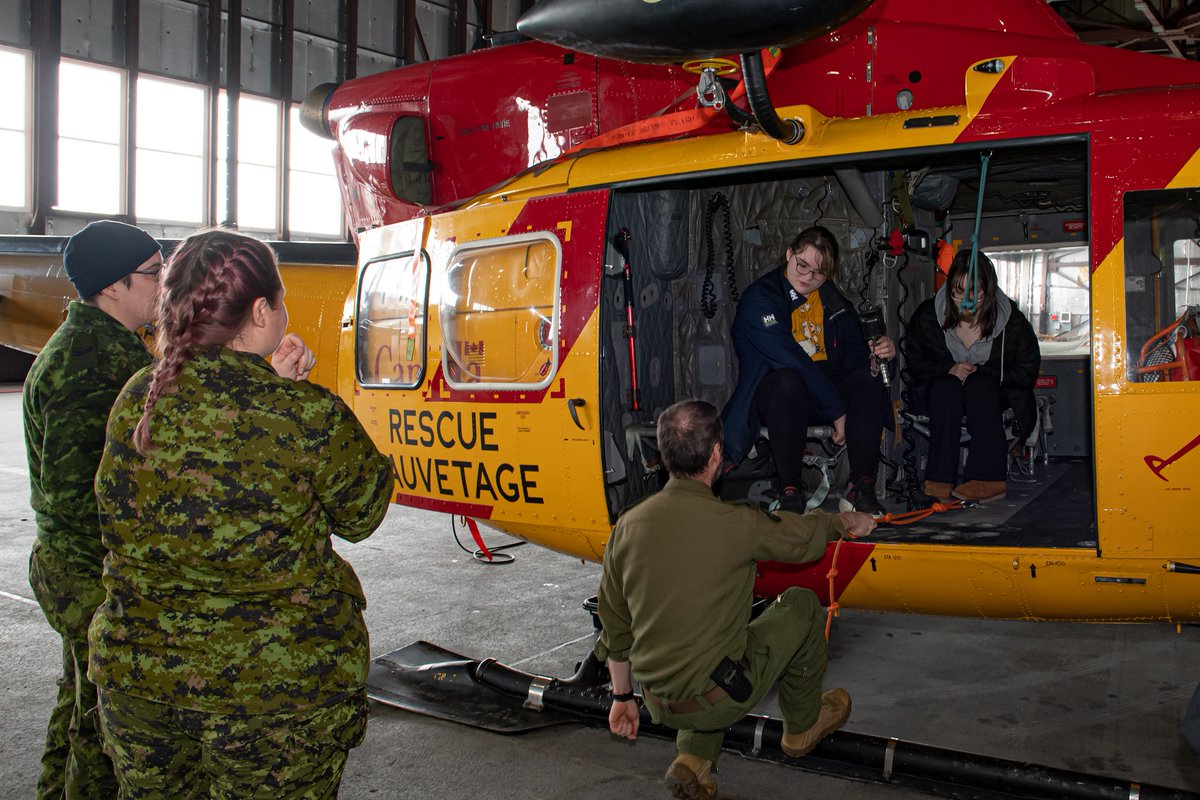 Last week, 5 Wing Goose Bay hosted Elevate Aviation, a cross country tour aimed at encouraging women and underrepresented demographics to pursue careers in aviation. 

The event included speeches, a static display of aircraft, and a tour of the air traffic control tower.