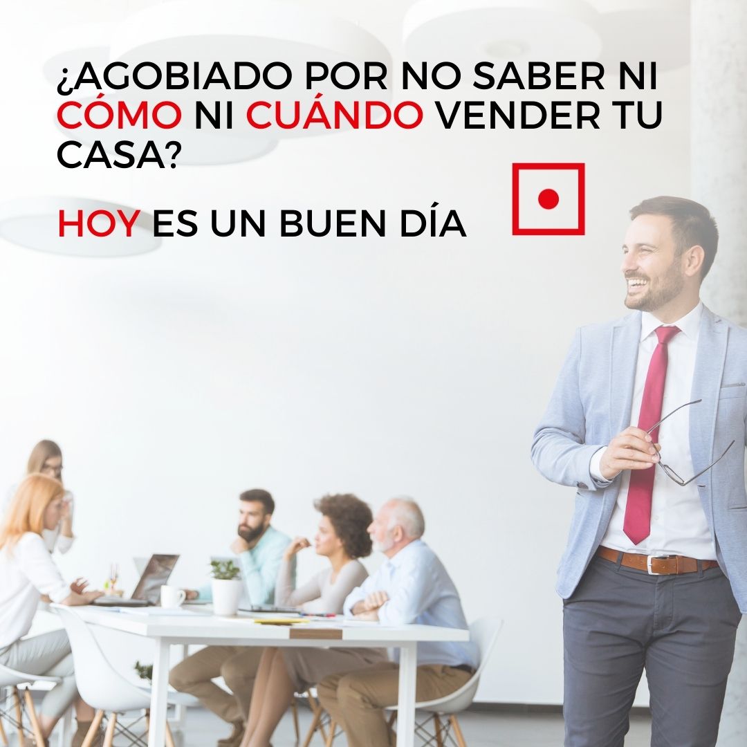 Hoy es un buen día para vender tu casa… 

¿Qué mejor forma de vender que Redpiso?