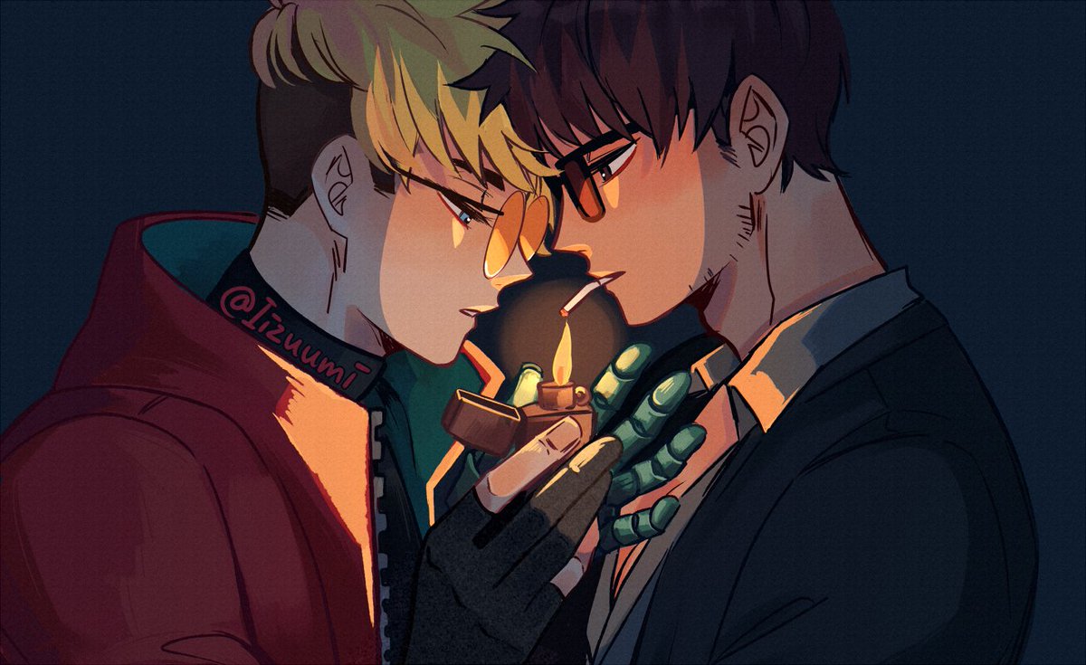 #vashwoodweek day 1 — smoke 

#vashwood #TRIGUNSTAMPEDE