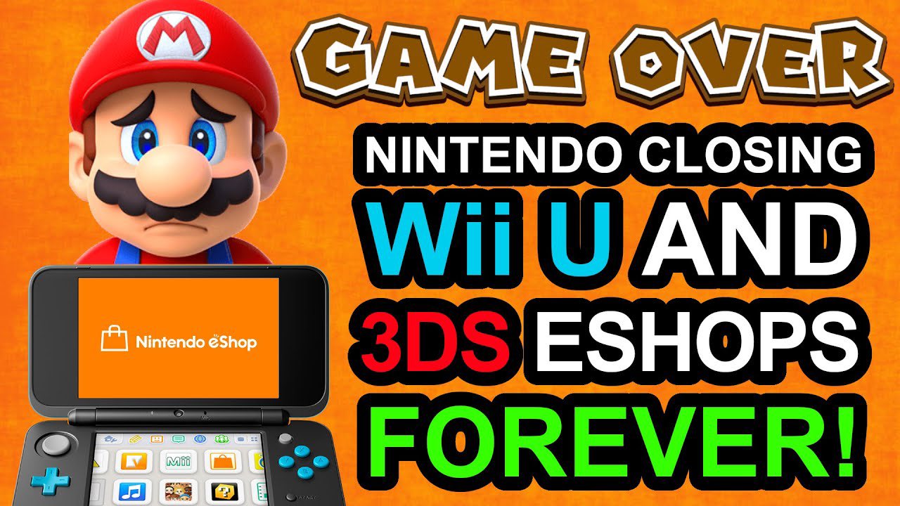 Censored Gaming on X: The Nintendo 3DS and Wii U eShop is closing