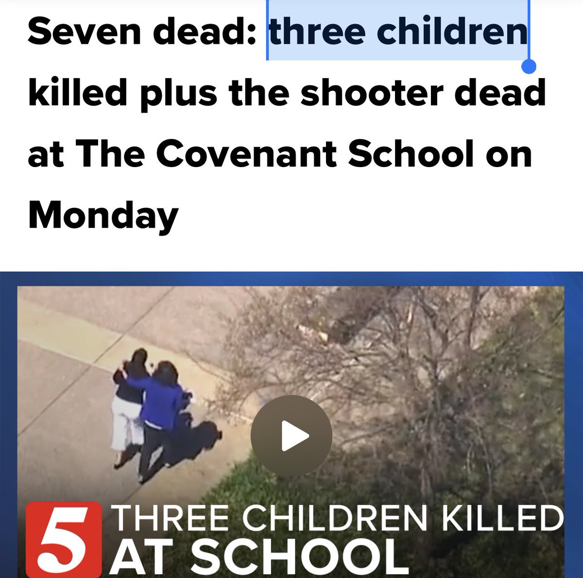 Elpidophoros's tweet photo. We must look squarely into the face of each and every murdered child and decide what we are willing TO DO. We shouldn’t have to live like this, and our #children shouldn’t have to die like this. Prayers for the people of #Nashville and the families of all massacred. https://t.co/nWMFnPKiVZ
