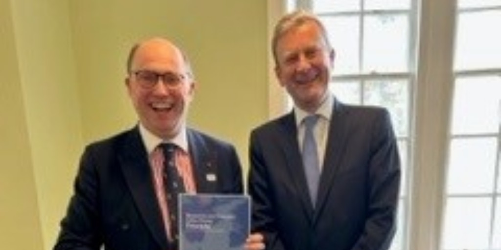 ProfWatsonGandy's tweet photo. Delighted, as chair of the UK #Biometrics &amp; #Forensics #Ethics Group,  that @ukhomeoffice Minister @LordSharpe could join us today at the launch of the new BFEG Principles for #ethical #governance.

@GOVUK #procurement #ai #bigdata #complexdatasets

https://t.co/1dFfVooKIW https://t.co/fWJzR4vMW9