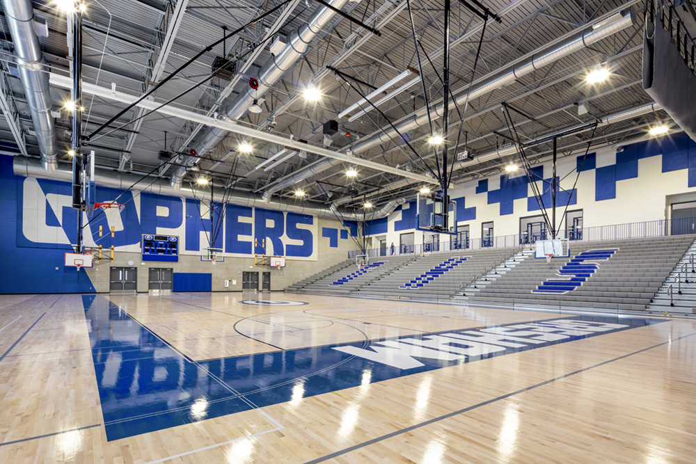 BLRBarchitects's tweet photo. Gresham High School’s project goals included provision of safe, secure and student-centered interior learning environments, and the provision of shared-use gathering and event spaces for scholastic and community events.

@greshamschools

#ProjectFeature #K12Architecture https://t.co/NwoTeCgvFc