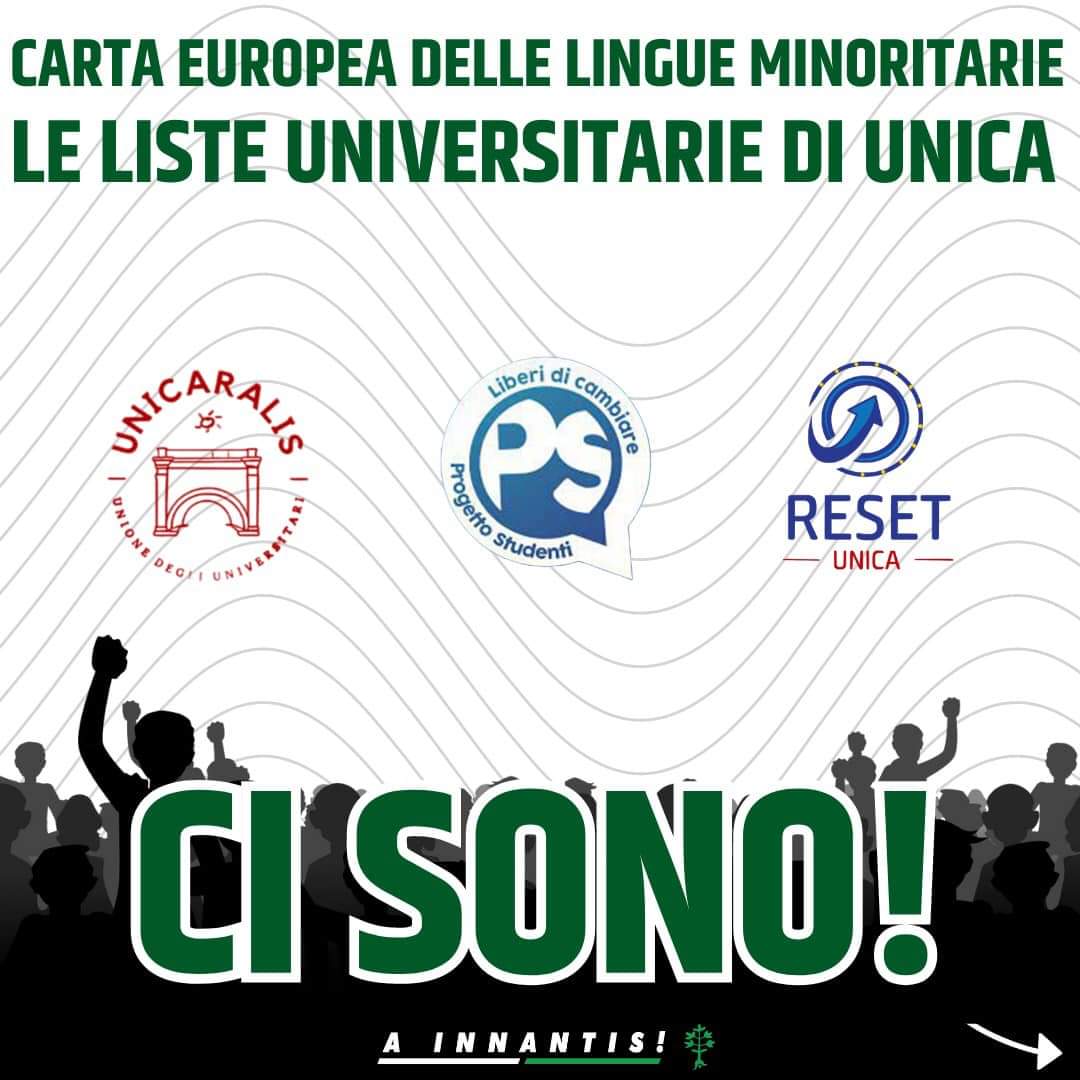 ainnantis's tweet photo. Cumenti A innantis seus prexaus de si fai sciri ca su coordinamentu chi eus incingiau po portai a sa ratìfica de sa Carta Europea de is Lìnguas de Minoria est amanniendisiddi.
Seus orgulliosus de podi annuntziai ca is 3 listàrgius universitàrius de ...https://t.co/7QPeTOFNxE https://t.co/wU9IjkykC4