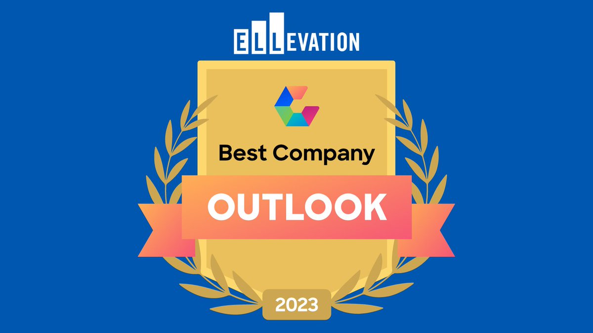 EllevationEd's tweet photo. We are excited to share with you that we have won @Comparably's 2023 Best Company Outlook! 🎊 
Interested in working for Ellevation? View our job openings! https://t.co/w9tUlH4Uc0
#EdTech #EdTechJobs #JobOpenings #ComparablyAwards https://t.co/gepVBf9hH7