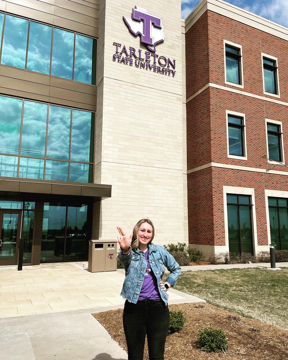 BrinleeEmily's tweet image. IT’S OFFICIAL…I’M A TARLETON TEXAN💜
#TarletonBound #FutureEducator #TSU25