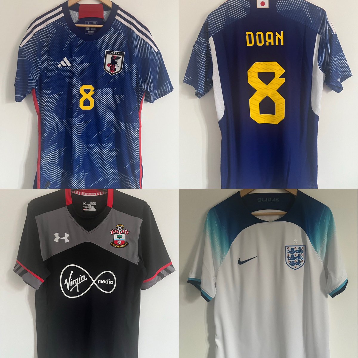 AndysKits11's tweet photo. @shirt_x Prices include UK postage! Dm for more info/pictures. All info in second picture👍👊 https://t.co/MzAbLmwBdV