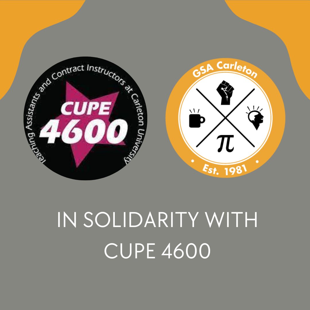 GSA Carleton tweet media