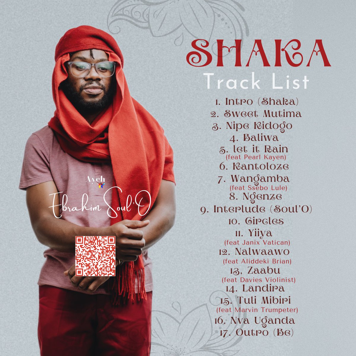 Ebrahim_Soul_O's tweet image. “Shaka” is officially live on all streaming platforms.
.
Scan the code or follow the link 
.
distrokid.com/hyperfollow/eb…