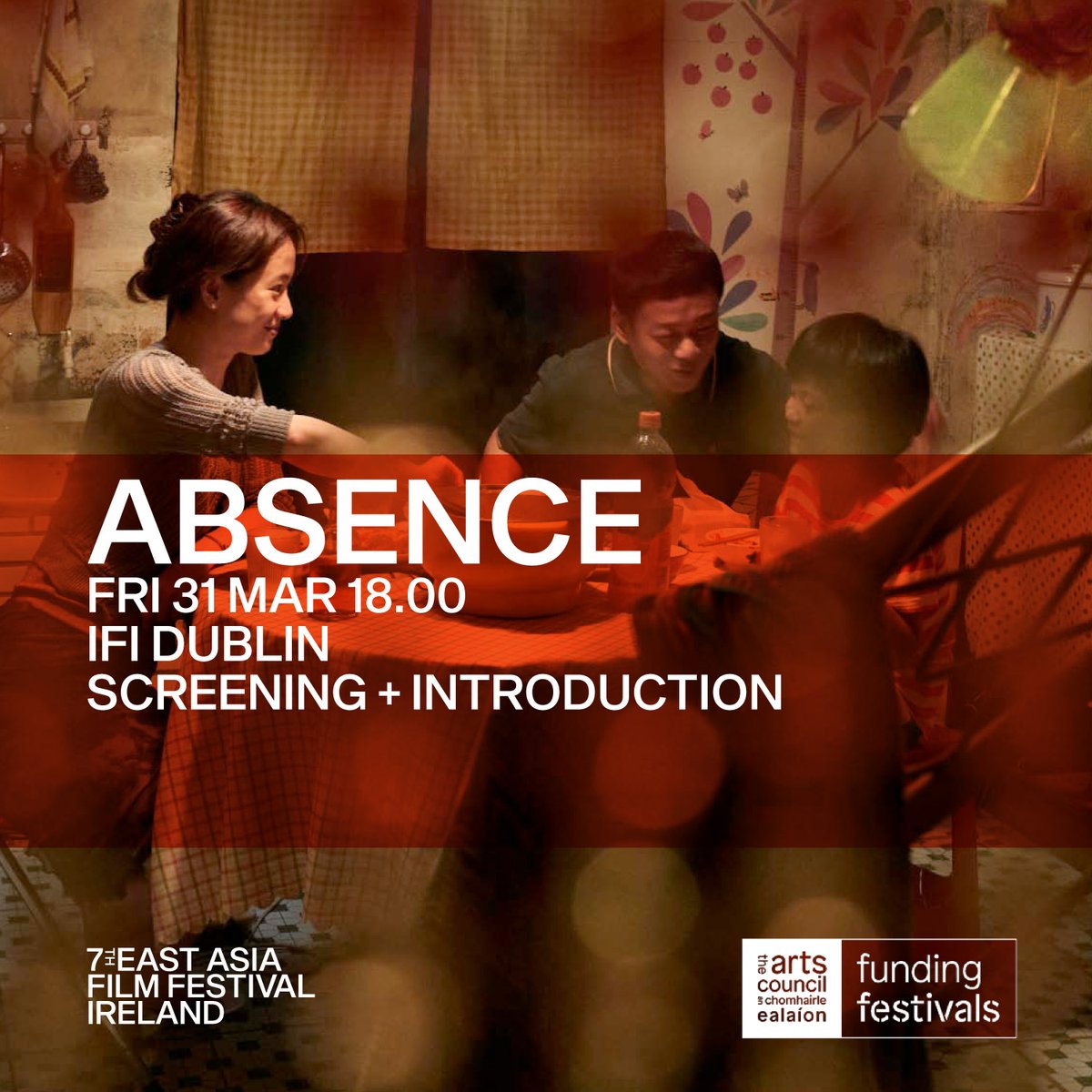EastAsiaFFIrl @eastasiaffirl.bsky.social (@eastasiaffirl) on Twitter photo ABSENCE screens as part of 7th #EAFFI on Friday 31 March 18.00. Wu Lang's debut film will be introduced by <a href="/Jimitxwang/">Jimmy Wang</a> in <a href="/IFI_Dub/">Irish Film Institute</a>
Booking ifi.ie/film/eaffi-abs… ABSENCE screens as part of 7th #EAFFI on Friday 31 March 18.00. Wu Lang's debut film will be introduced by <a href="/Jimitxwang/">Jimmy Wang</a> in <a href="/IFI_Dub/">Irish Film Institute</a>
Booking ifi.ie/film/eaffi-abs…