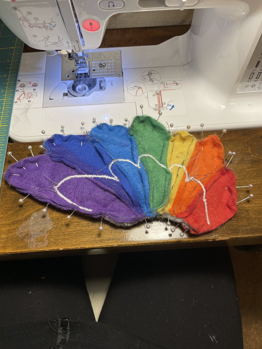 WomanEngiNERD's tweet photo. @zeekayart This is exactly how I felt about making my plushies wings... https://t.co/q9syHEE8AT