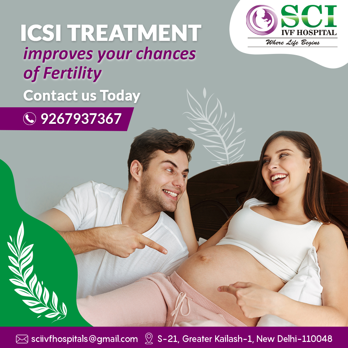 drshivanigour's tweet photo. The success rate of ICSI varies depending on a number of factors, including the age of the woman, the quality of the eggs and sperm.

ICSI Treatment, improve your chances of fertility. 

📲 09267937367

#icsi #ivf #icsitreatment #fertility #icsisuccessrate #sciivfhospital https://t.co/gNQUZxikPs