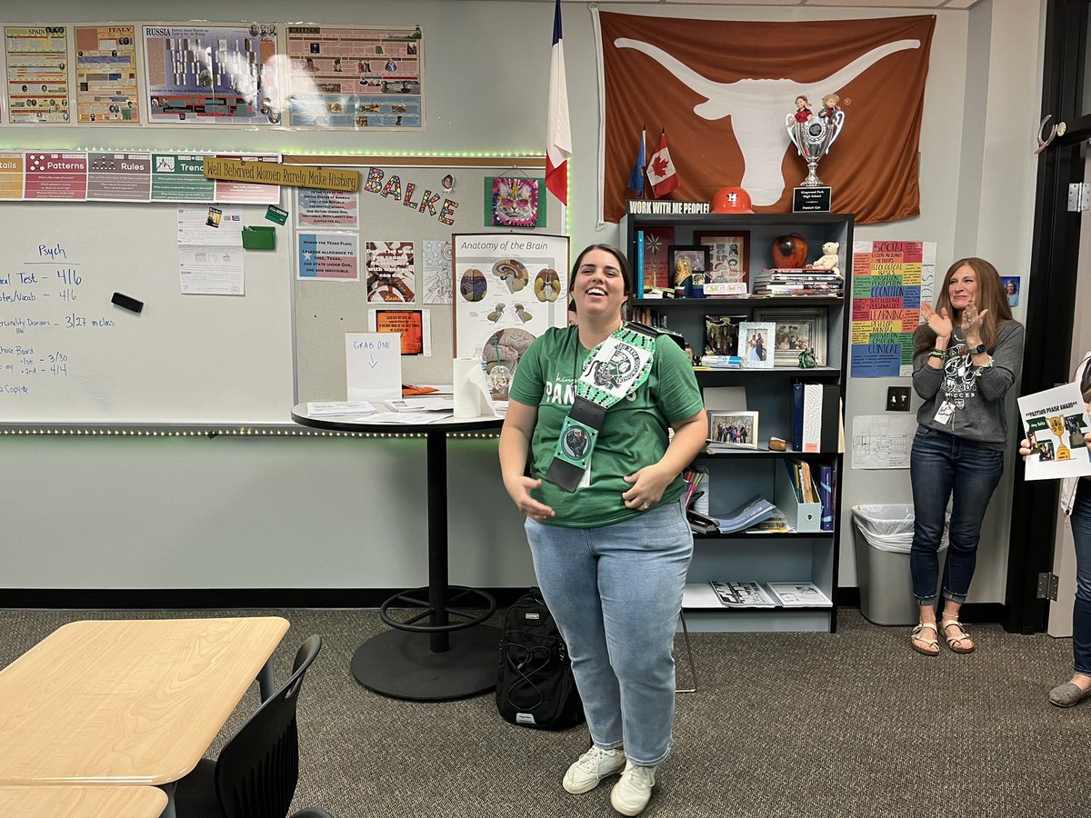 KPHS_SSandCTE's tweet photo. Congrats to Amy Balke on winning the Panther Praise award!!! @HumbleISD_KPHS https://t.co/peMSWqChtT