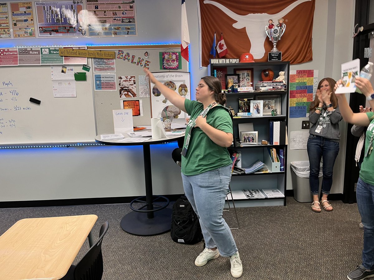 Congrats to Amy Balke on winning the Panther Praise award!!! <a href="/HumbleISD_KPHS/">Kingwood Park HS</a>