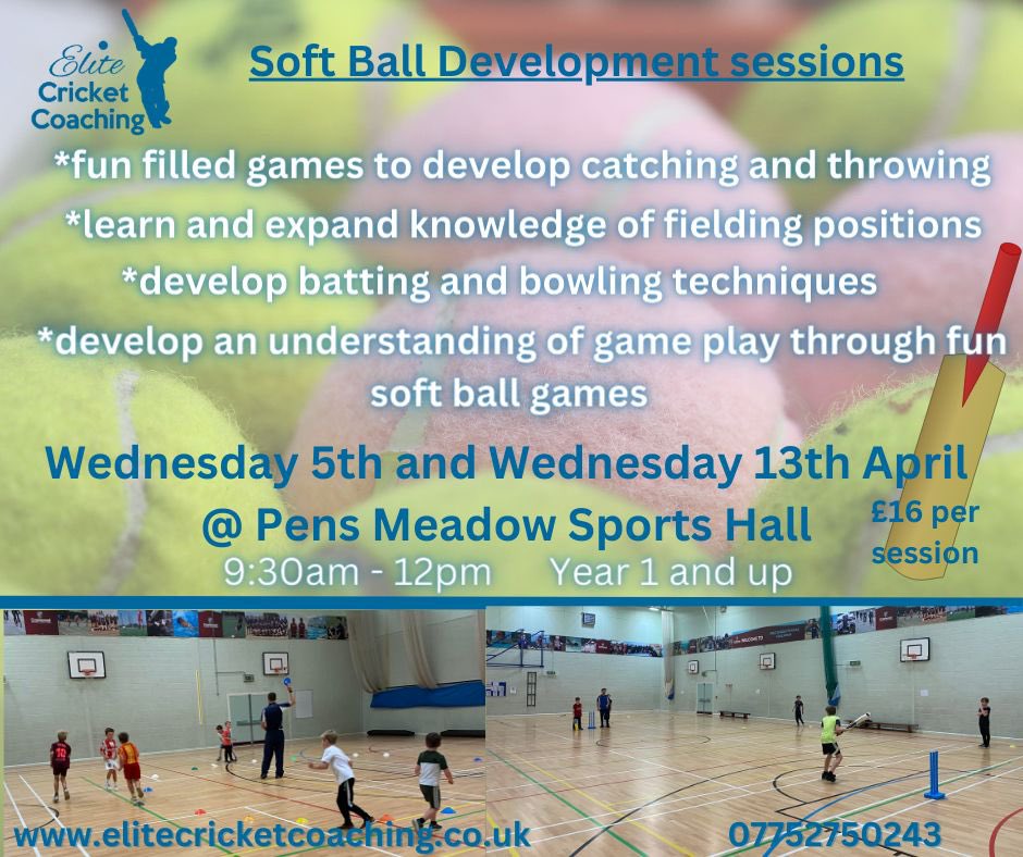 EliteCrickCoach's tweet photo. 📣SOFT BALL &amp; HARD BALL BEGINNERS DEVELOPMENT SESSIONS 📣

Our Development Sessions are just around the corner so here is a brief summary of what will be going on during the sessions 🙌

Make sure to get booked on before places run out as it is sure to be an enjoyable day 💪 https://t.co/RLx34d3h0r