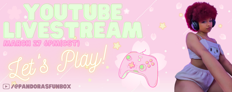 🌸TONIGHT🌸
Let's Play Genshin Impact! 6pm CST
youtube.com/@pandorasfunbox